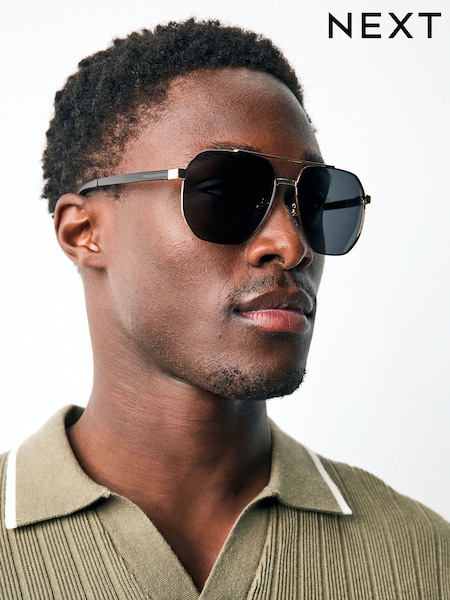 Золотой - Sunglasses (AJ0887) | €20