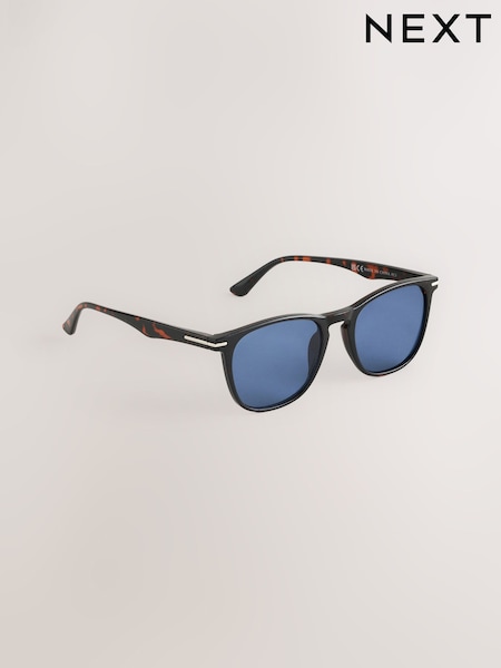 玳瑁棕色 - Round Sunglasses (AJ0909) | NT$570