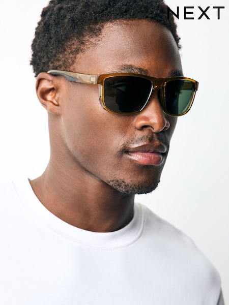 Green Yellow Sports Style Sunglasses (AJ0917) | €0