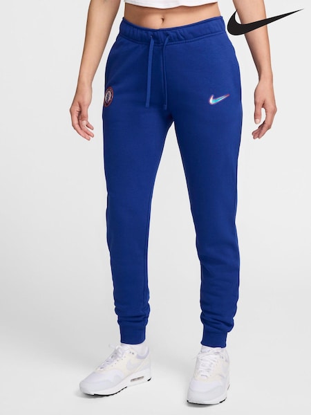 Nike Blue Womens Chelsea Club Fleece Joggers (AJ1042) | €61