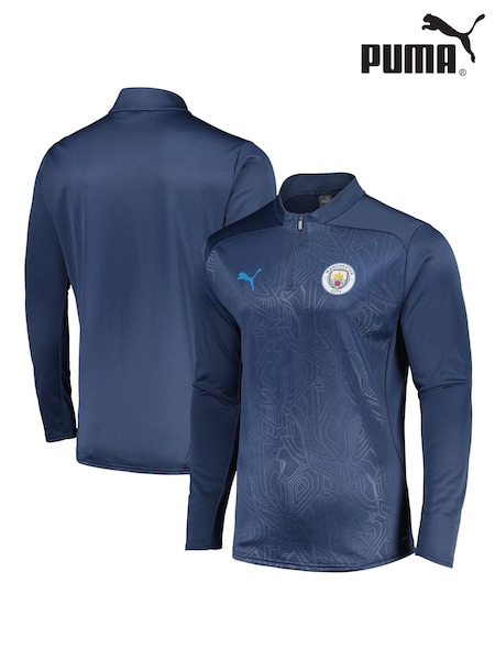 Puma Blue Manchester City Training Fleece (AJ1054) | €46
