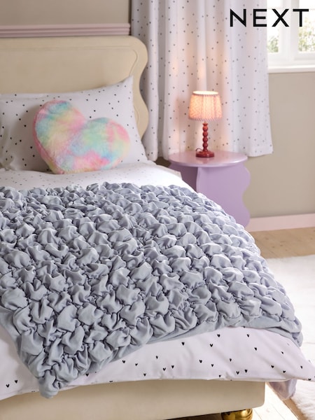 Lilac Marshmallow Textured Throw (AJ1069) | AED162 - AED208