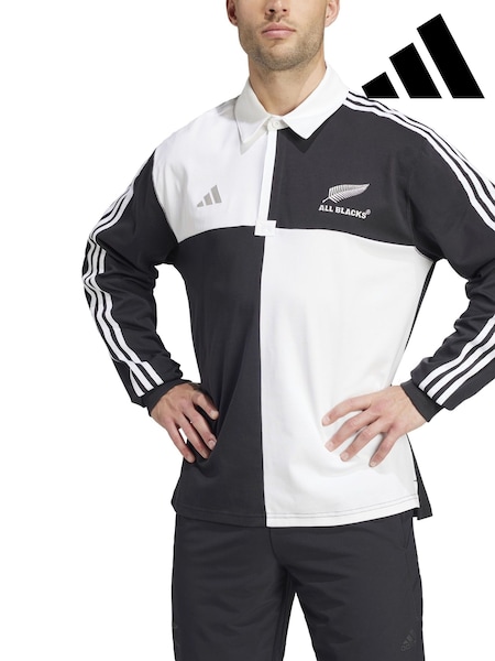adidas All Blacks 2024/25 Heritage Long Sleeve Polo Shirt (AJ1169) | 92 €