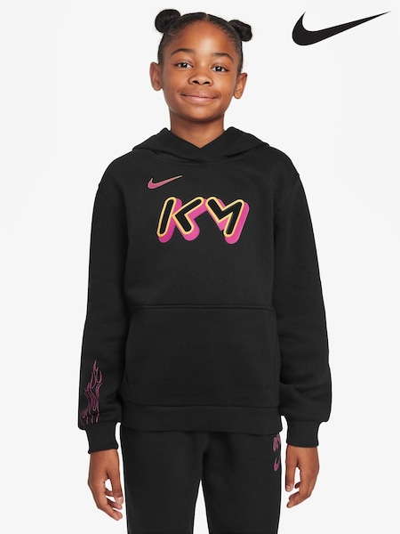 Nike Black Kylian Mbappe Club Fleece Football Hoodie (AJ1196) | €63