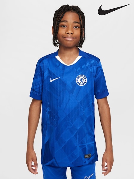 Nike Blue Short Sleeve Jersey T-Shirt (AJ1314) | €93