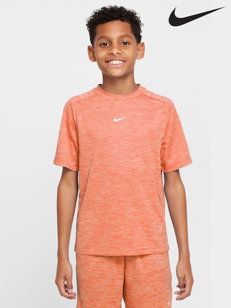 Nike Apricot Orange Multi Dri-FIT Short Sleeve T-Shirt (AJ1319) | €27