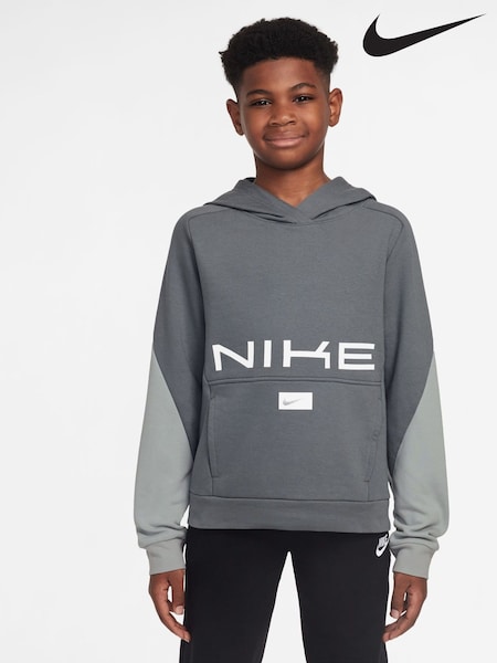 Nike Smoke Grey Dri-FIT Pullover Hoodie (AJ1336) | AZN 113