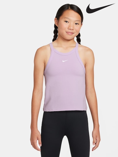 Сиреневый с принтом Doll - Nike High Neck Vest Top Bra (AJ1351) | €40