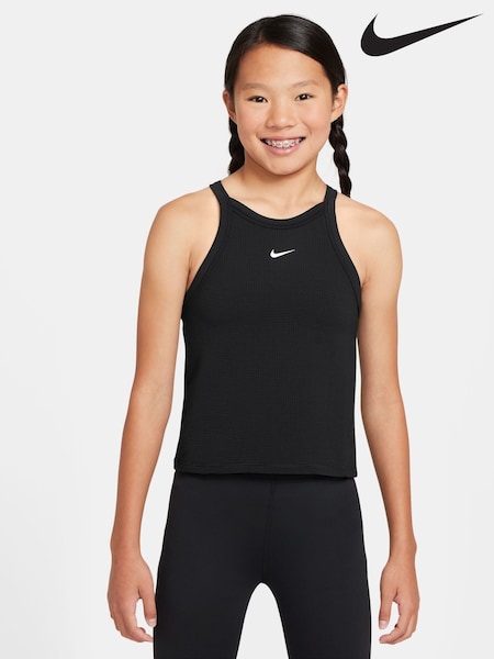 Черный - Nike High Neck Vest Top Bra (AJ1361) | €40