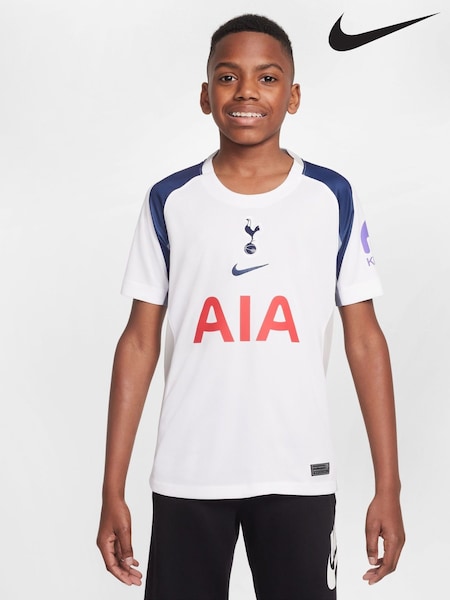 Nike White Dri-FIT Jersey Short Sleeve T-Shirt (AJ1367) | €92