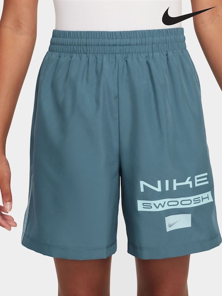 Nike Smokey Blue Multi Dri-FIT Woven Shorts (AJ1381) | €25