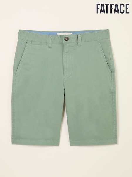 FatFace Mawes Green Chino Shorts (AJ1394) | €63
