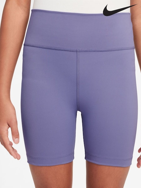 Nike Amethyst Purple One 5 Inch Dri-FIT Bike Shorts (AJ1419) | €29