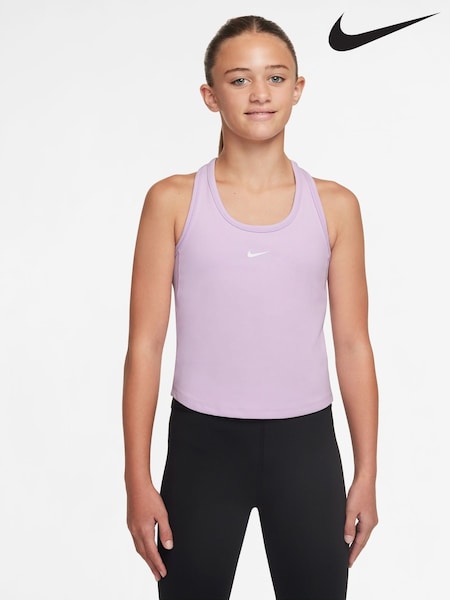 Nike Doll Lilac One Dri-FIT Tank Vest Top (AJ1444) | €33