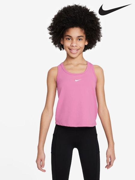 Rosa flamenco - Nike One Dri-FIT Tank Vest Top (AJ1451) | 33 €