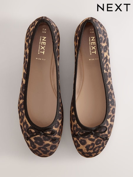 Леопардовый рисунок Animal С рисунком - Forever Comfort® Ballerinas Shoes (AJ1471) | €23