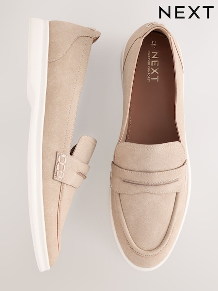 Neutral Forever Comfort® Round Toe Slim Loafers (AJ1475) | €42