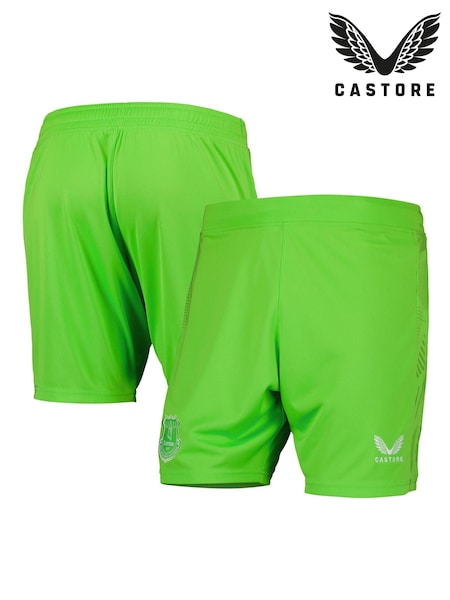 Castore Everton Home Goalkeeper Shorts 2024-25 Kids (AJ1600) | ‏166‏₪