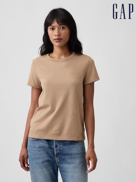 Lysebrun - Gap Favourite Crew Neck Short Sleeve T-shirt