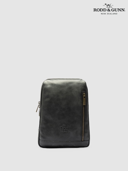 Black - Regular Rodd & Gunn Lincoln Cross-body Satchel Bag