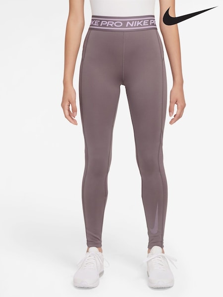 Nike Taupe Grey Pro Leggings (AJ1771) | ₪176