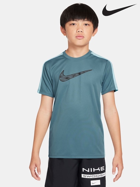 Nike Smokey Blue Trophy 23 Dri-FIT Short Sleeve T-Shirt (AJ1778) | €23