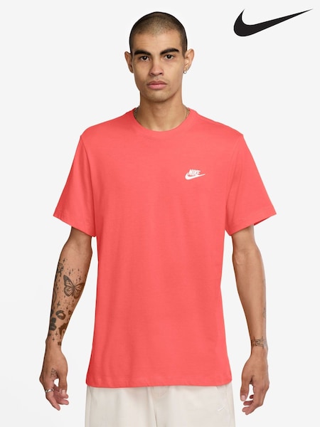 Nike Ember Red Club T-Shirt (AJ1817) | €30
