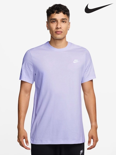 Nike Amethyst Purple Club T-Shirt (AJ1818) | €33