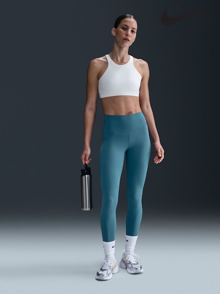 Nike Smokey Blue Full Length Zenvy Gentle Support High Waisted Leggings (AJ1861) | €119