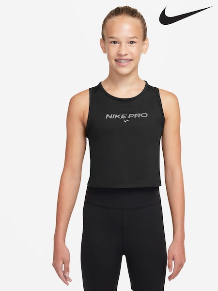 Nike Black Pro Dri-FIT Tank Vest Top (AJ2014) | €42