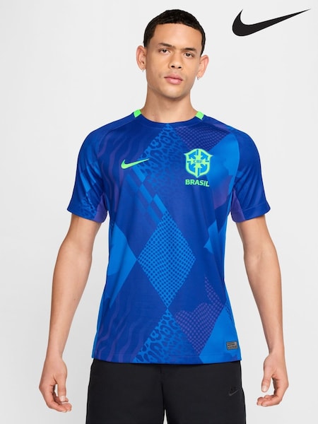 Nike Blue Brazil Away Stadium Football Shirt (AJ2443) | €108
