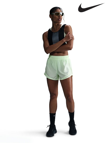 Nike Lime Green Tempo Dri-FIT Mid Rise 3 Running Shorts (AJ2506) | €47