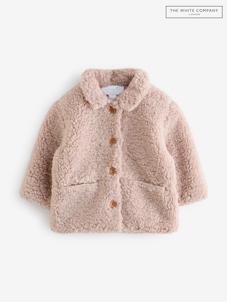 The White Company Natural Recycled Borg Jacket (AJ2553) | 218 QAR