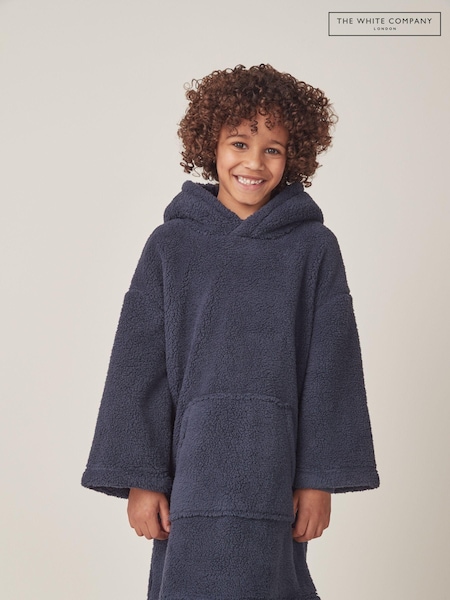 The White Company Blue Snuggle Hoodie (AJ2558) | 158 QAR