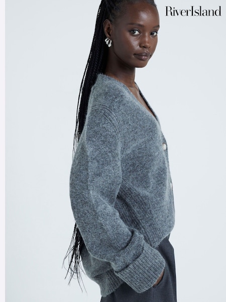 River Island Long Sleeve Button Cardigan (AJ3526) | € 41