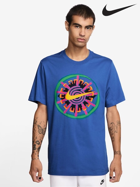 Nike Royal Blue Sportswear Festival Graphic T-Shirt (AJ3698) | €40