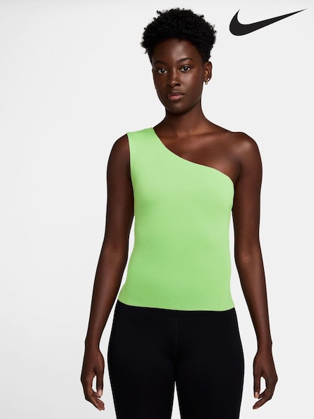 Nike Lime Green Zenvy Dri-FIT Tank Top (AJ3750) | €79