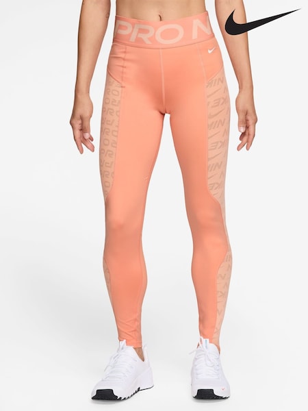 Nike Apricot Orange Pro Sculpt High Waisted Leggings (AJ3761) | €77