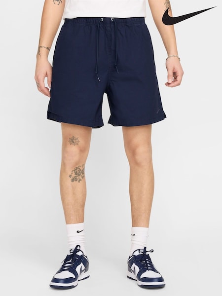 Nike Obsidian Club Washed Flow 100% Cotton Shorts (AJ3770) | €71