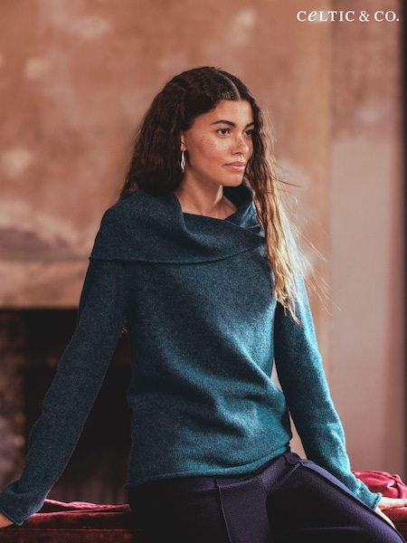 Celtic & Co. Collared Slouch Jumper (AJ3841) | $187