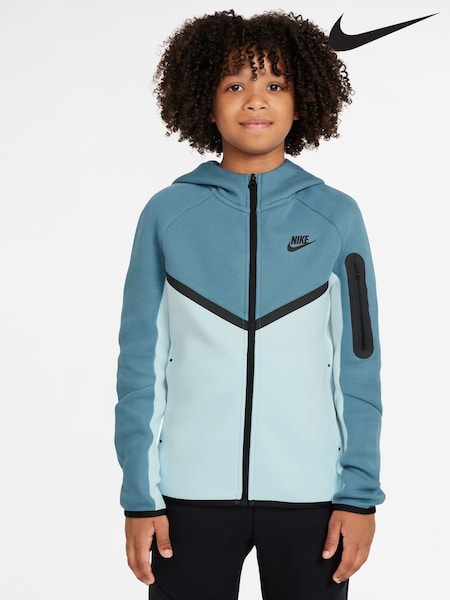 Синий - Nike Tech Fleece Zip-Up Hoodie (AJ3900) | €86