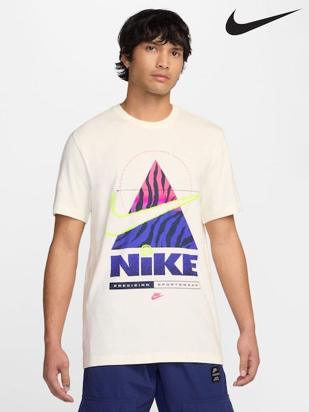 Nike Sail Large Graphic Sportswear 100% Cotton T-Shirt (AJ3914) | €43