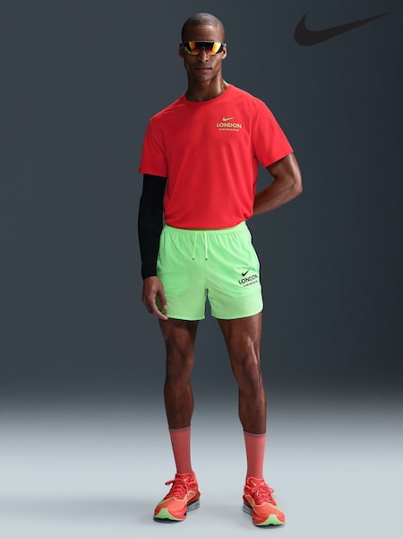 Nike Crimson London Marathon Running T-Shirt (AJ3944) | €54