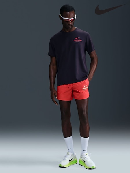 Nike Cave Purple London Marathon Running T-Shirt (AJ3962) | €54