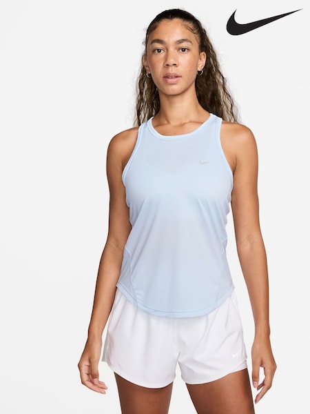 Nike Light Blue Tint Tempo Dri-FIT Running Tank Top (AJ3963) | AZN 70