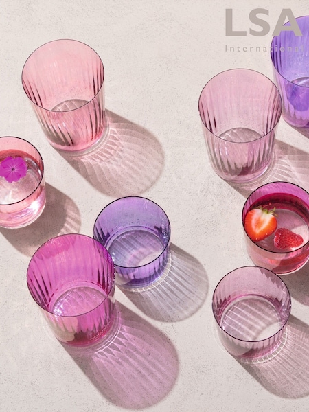 LSA International Set of 4 Garnet Gems Tumblers 560ml Assorted (AJ4092) | € 70