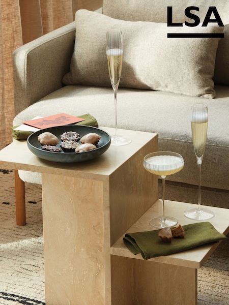 LSA International Aurelia 300ml Set of Champagne Saucers (AJ4108) | €66