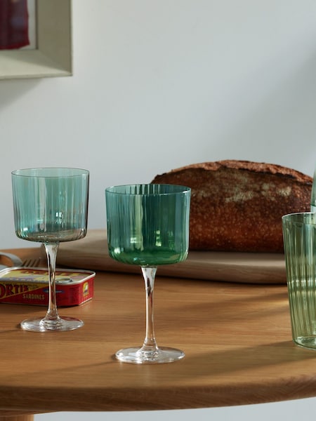 LSA International Jade Gems Assorted Set of 250ml Wine Glasses (AJ4137) | €66