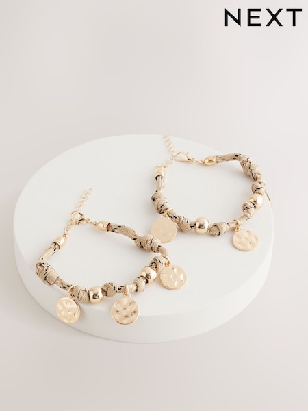 Natural Bungee Cord Bracelet (AJ4191) | €13