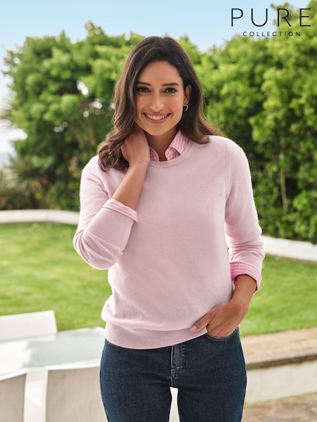Pure Collection Cashmere Crew Neck Jumper (AJ4365) | €185